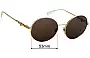 Sunglass Fix Replacement Lenses for Vogue VO4227-S - 53mm Wide 