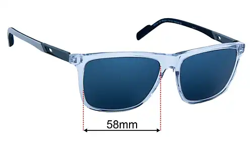 Adidas SP0080-1 Lentilles de Remplacement 58mm wide 