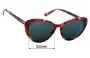 Sunglass Fix Replacement Lenses for Alex Perry AP Sun Rx 38 - 53mm Wide 