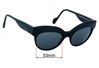 Anne & Valentin Cut Ersatzgläser 53mm wide 