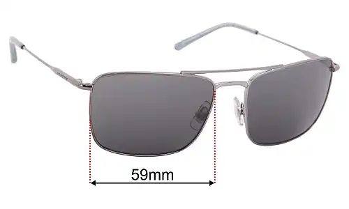 Arnette Boulevardier AN3088  Ersatzgläser 59mm wide 