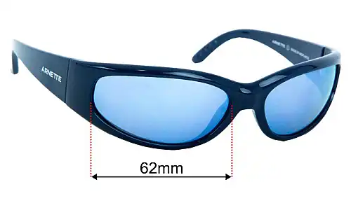 Arnette Catfish AN4302 Ersatzlinsen 62mm wide 