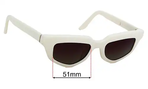 Banbe  Maxine Wylde Replacement Lenses 51mm wide 