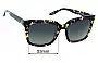 Sunglass Fix Replacement Lenses for Barton Perreira Parker - 53mm Wide 