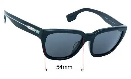 Burberry B 4277-F Replacement Lenses 54mm wide 