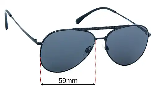Chanel 4231 Replacement Lenses 59mm wide 