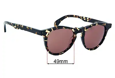 Childe Vocal Lentes de Repuesto 49mm wide 