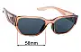 Sunglass Fix Verres de Remplacement pour Costa Del Mar Clemente - 58mm Wide 