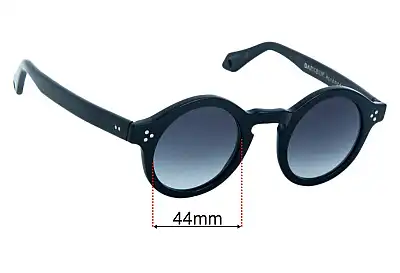Darkside Orion Replacement Lenses 44mm wide 