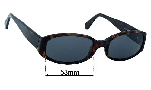 Giorgio Armani 2504 Replacement Lenses 53mm wide 