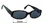 Sunglass Fix Replacement Lenses for Giorgio Armani 2504 - 53mm Wide 