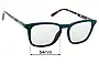 Sunglass Fix Replacement Lenses for Lacoste L947S - 54mm Wide 