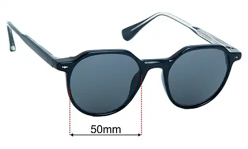 Lensmart Amiel Replacement Lenses 50mm wide 