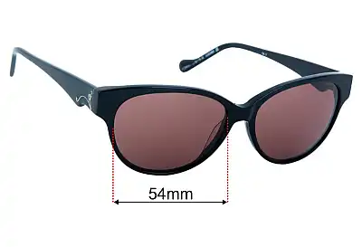 Liberty London  LL Sun Rx 02 Replacement Lenses 54mm wide 