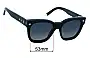Sunglass Fix Replacement Lenses for Louis Vuitton  Z1523W - 53mm Wide 