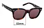 Sunglass Fix Replacement Lenses for Louis Vuitton  Z1524W - 53mm Wide 