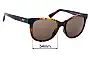 Sunglass Fix Lentes de Repuesto para Maui Jim MJ671 Kiopa'a - 54mm Wide 