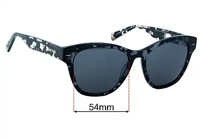 Mimco Sun Rx 02 Replacement Lenses 54mm wide 