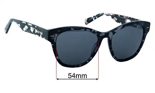 Mimco Sun Rx 02  Replacement Lenses 54mm wide 