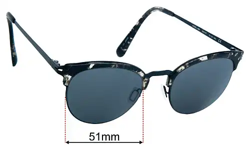 Modo Model 459  Lentes de Repuesto 51mm wide 