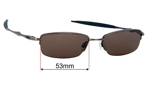 Oakley Sculpt 6.0 Replacement Lenses 53mm wide 