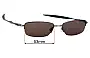 Sunglass Fix Replacement Lenses for Oakley Sculpt 6.0 - 53mm Wide 