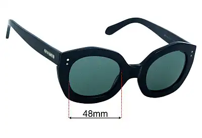 Oroton  Coco Replacement Lenses 48mm wide 