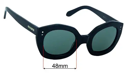 Oroton  Coco Replacement Lenses 48mm wide 