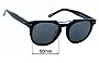 Sunglass Fix Replacement Lenses for Oscar Wylee Cullen - 50mm Wide 