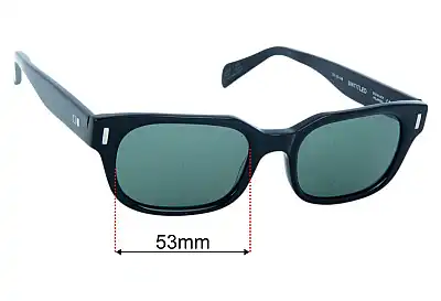 Otis Untitled Replacement Lenses 53mm wide 