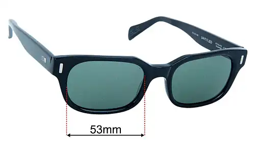 Otis Untitled Replacement Lenses 53mm wide 
