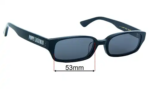 Poppy Lissiman La Cerva Replacement Lenses 53mm wide 