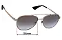 Sunglass Fix Replacement Lenses for Prada SPR70V - 56mm Wide 