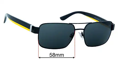 Polo Polo PH 3161 Replacement Lenses 58mm wide 