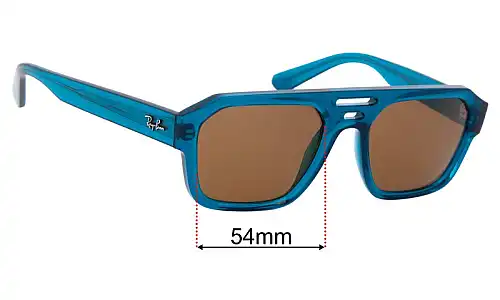 Ray-Ban RB4397 Corrigan Replacement Lenses 54mm wide 