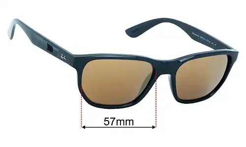 Ray-Ban RB4404-M Scuderia Ferrari Collection Ersatzgläser 57mm wide 