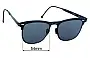 Sunglass Fix Replacement Lenses for ROAV  Jett - 54mm Wide 