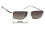 Sunglass Fix Replacement Lenses for Rodenstock R2586 - 54mm Wide 
