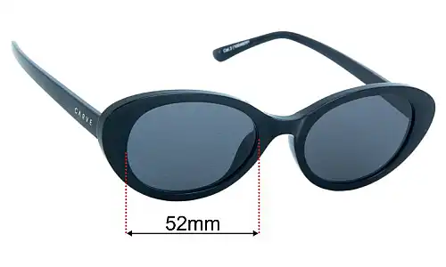 Saint Laurent  SL M136  Replacement Lenses 52mm wide 