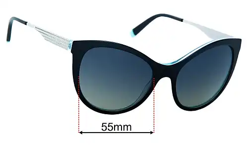 Tiffany & Co TF4159 Replacement Lenses 55mm wide 