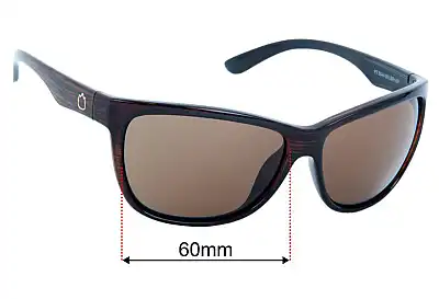 Ugly Fish PT6544 Replacement Lenses 60mm wide 