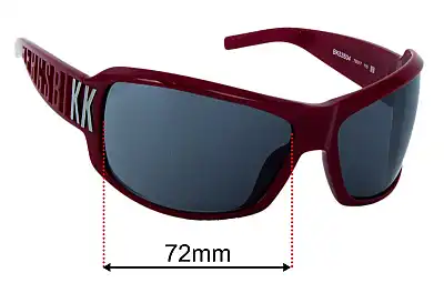 Bikkembergs  BK53504 Ersatzgläser 72mm wide 
