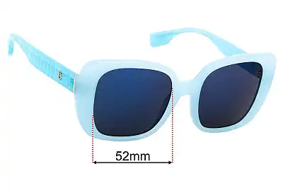 Burberry B 4371 Replacement Lenses 52mm wide 
