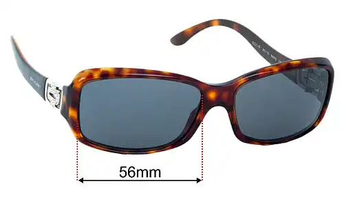 Bvlgari 8021-B Replacement Lenses 56mm wide 