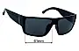Sunglass Fix Replacement Lenses for Carve Porto - 61mm Wide 