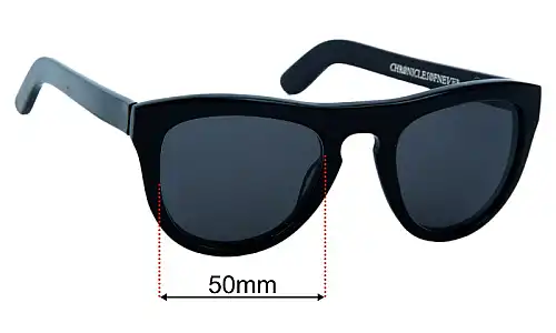 Chronicles of Never Optic Thalamus Replacement Lenses 50mm wide 