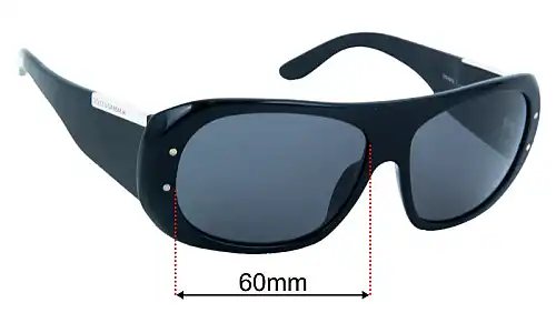 Dolce & Gabbana DG4012 Lentes de Repuesto 60mm wide 