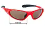 Sunglass Fix Replacement Lenses for Dragon Rake - 61mm Wide 
