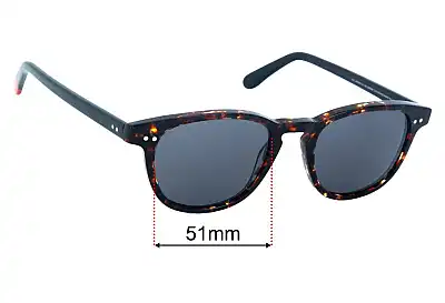 Finisterre Crew Replacement Lenses 51mm wide 