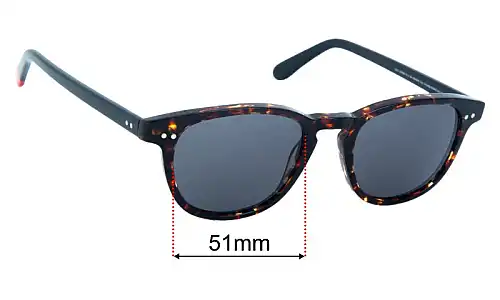 Finisterre Crew Replacement Lenses 51mm wide 